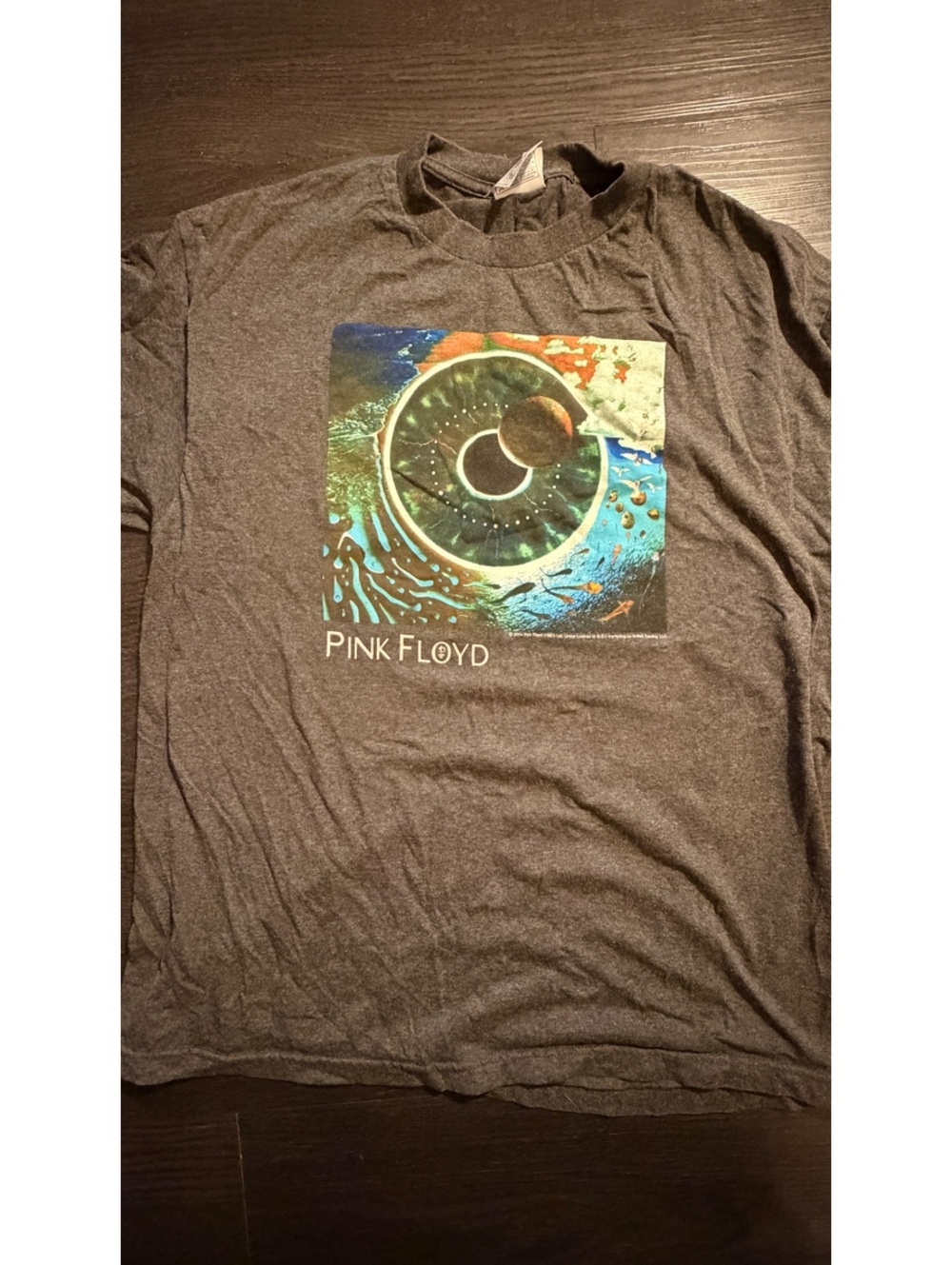 Vintage 2004 Pink Floyd Pulse Album Cover Band T-Shirt